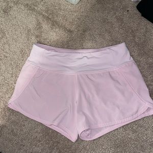 Pink Lululemon Shorts